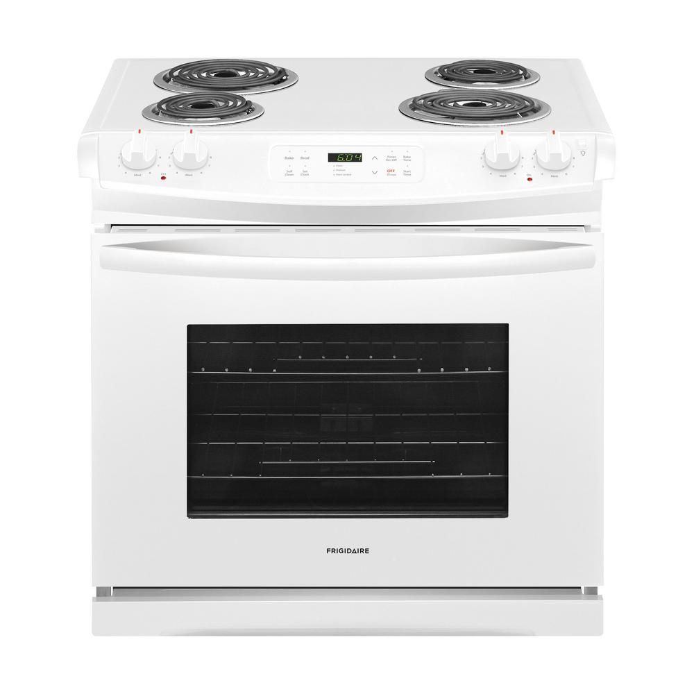 UPC 012505804632 product image for Frigidaire 30 in. 4.6 cu. ft. Slide-In Electric Range with Self-Cleaning in Whit | upcitemdb.com