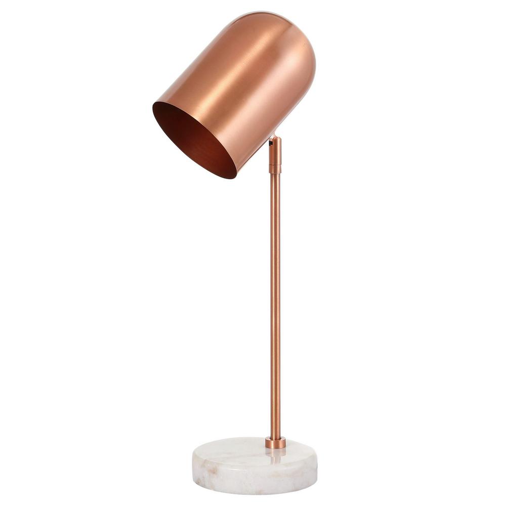 copper table lamp