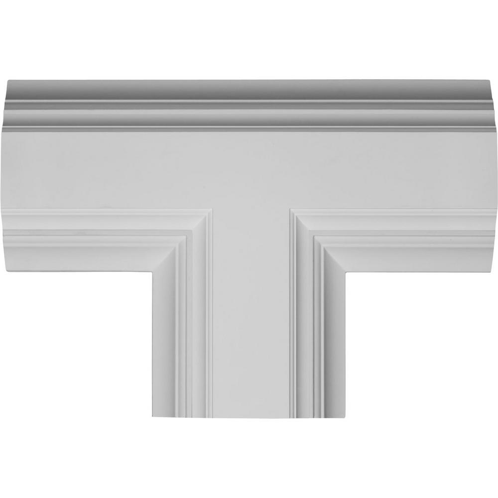 Ekena Millwork 20 In Inner Tee For 8 In Deluxe Coffered Ceiling