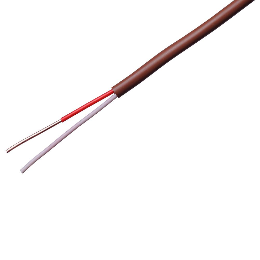 Syston Cable Technology 500 ft. 18/3 Solid CL3P Plenum Brown Thermostat