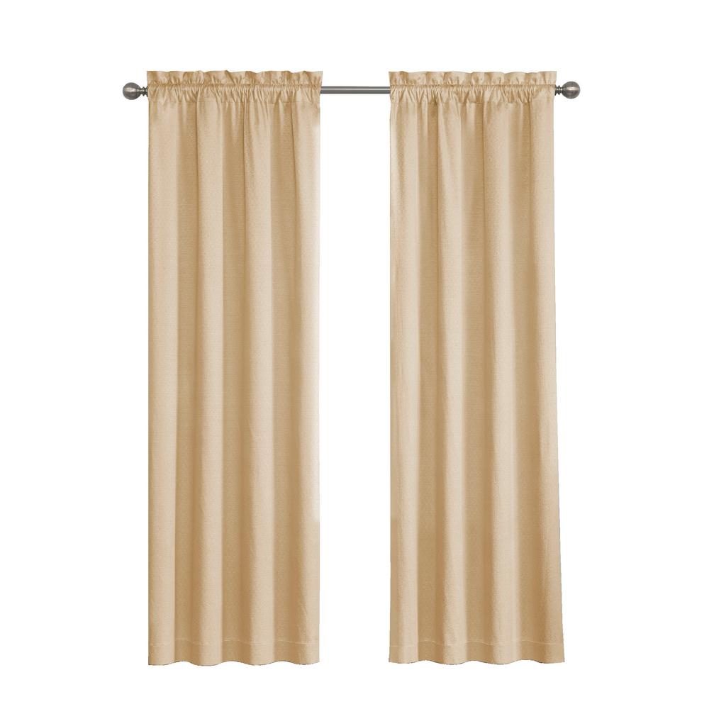 gold blackout curtains for bedroom