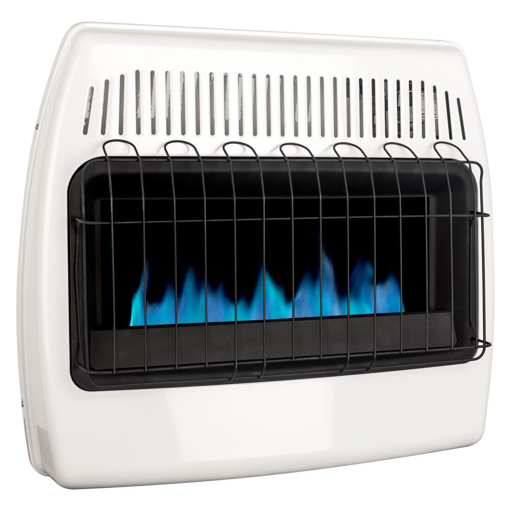 10,000 BTU Vent Less Blue Flame Natural Gas Space Heater with