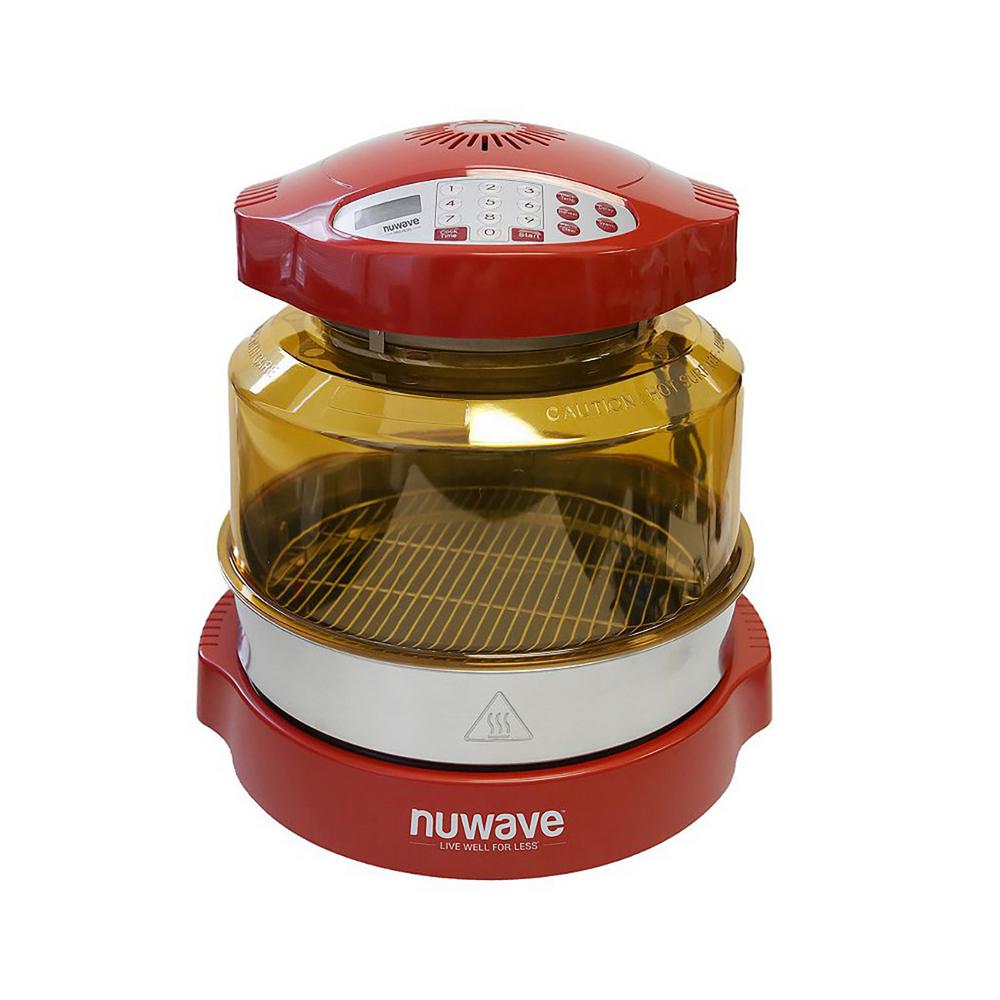 NuWave Pro Plus Red Oven with Extender Ring Kit-20636 ...