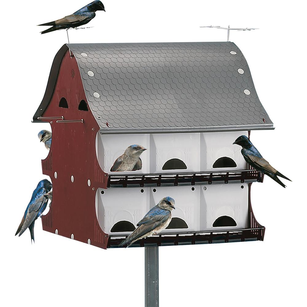 S K 16 Family Purple Martin Barn Bh16 The Home Depot