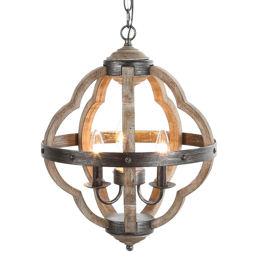 Lnc Cachil 3 Light Weathered Gray Wood Foyer Lantern Pendant Lnc Cachil 3 Light Weathered Gray Wood Foyer Lantern Pendant