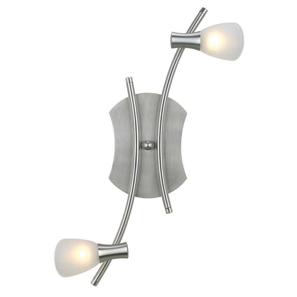 EGLO Wave 3Head Matte Nickel Track Lighting Fixture20609A The Home