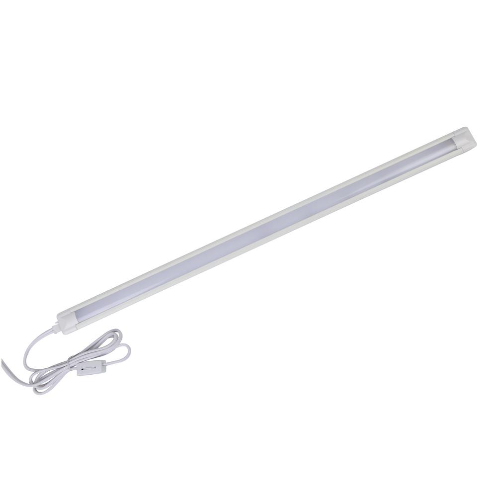 Lutec 24 In Led White Plug Under Cabinet Light Ut1039l The Led White Plug In Under Cabinet Light