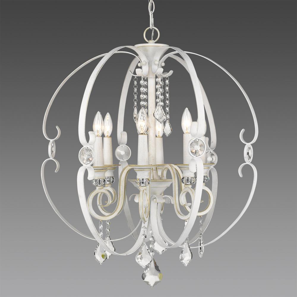 White - Globe - Chandeliers - Lighting - The Home Depot White - Globe - Chandeliers - Lighting - The Home Depot