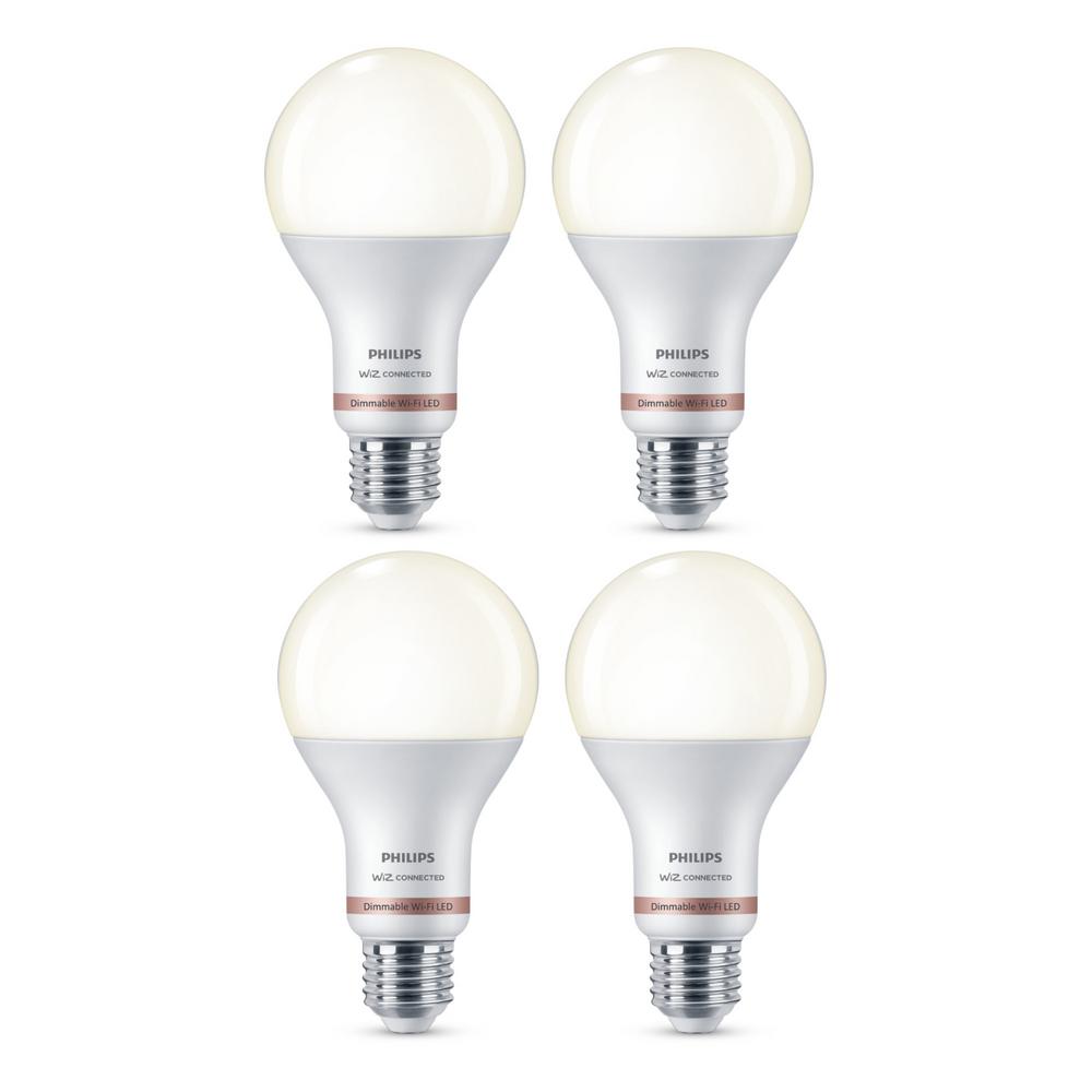 Philips 100-Watt Equivalent A21 Dimmable Smart Wi-Fi Wiz Connected