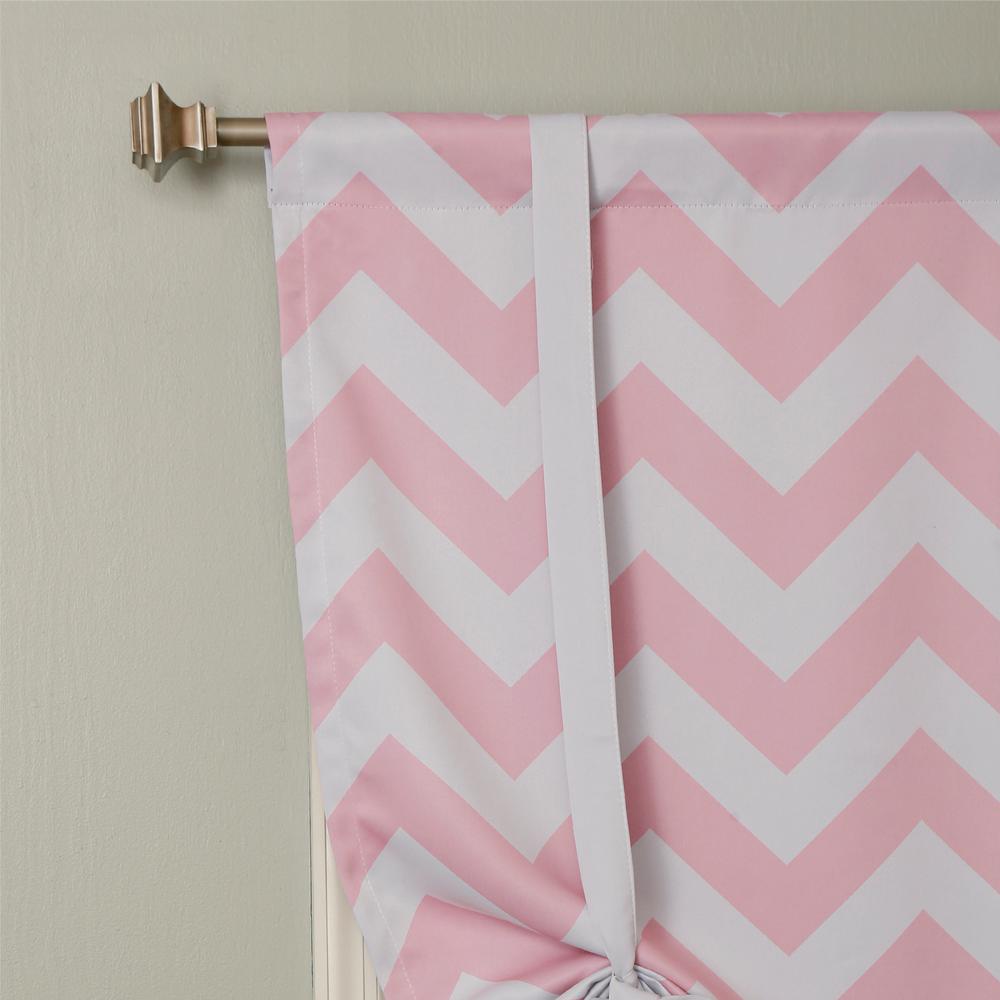 Best Home Fashion Chevron 42 In W X 63 In L Drapery Panel In