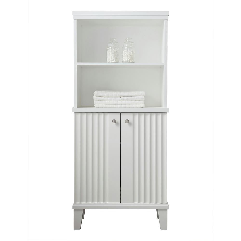 Clearance Bathroom Cabinets Storage Bath The Home Depot Parker 26 56 In W X 14 19 D 60 H Double