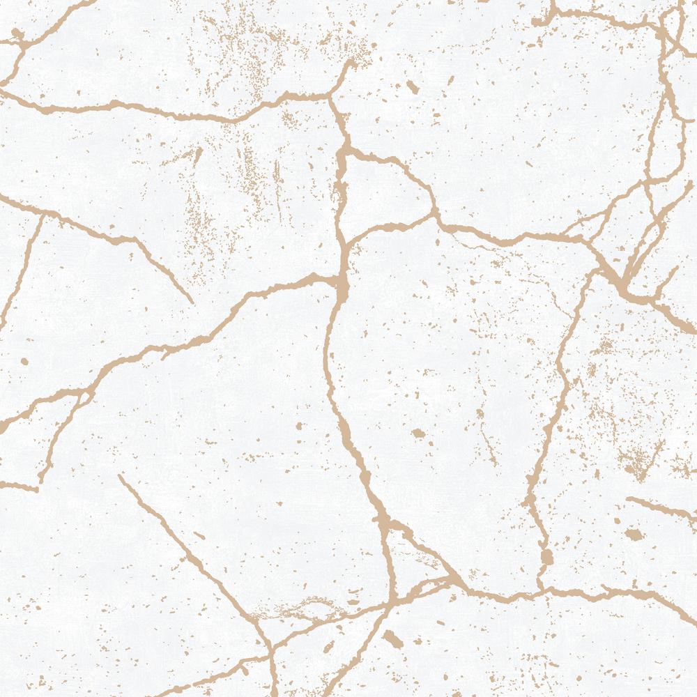 Graham Brown Kintsug Gold Wallpaper Sample The Home Depot
