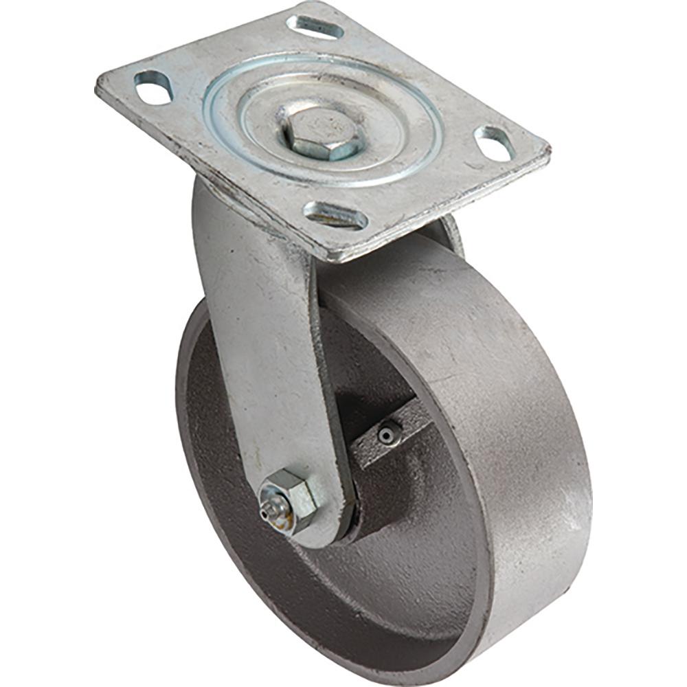 Shepherd 6 in. Cast Iron Swivel Caster with 700 lb. Load Rating3060