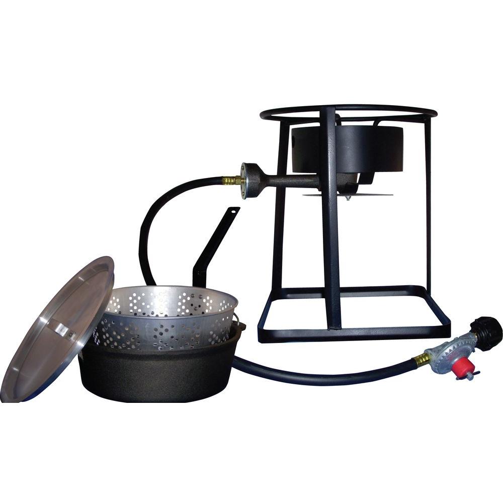 King Kooker 54,000 BTU Portable Propane Gas Outdoor Cooker with Cast Iron Dutch... by King Kooker