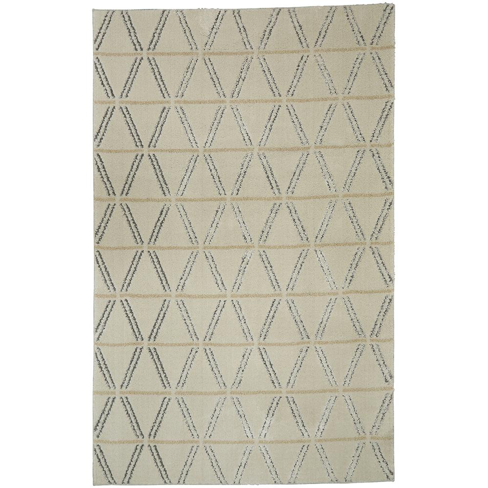 Mohawk Home Linear Diamonds Cream 8 Ft X 10 Area Rug Mohawk Home Linear Diamonds Cream 8 Ft X 10 Area Rug