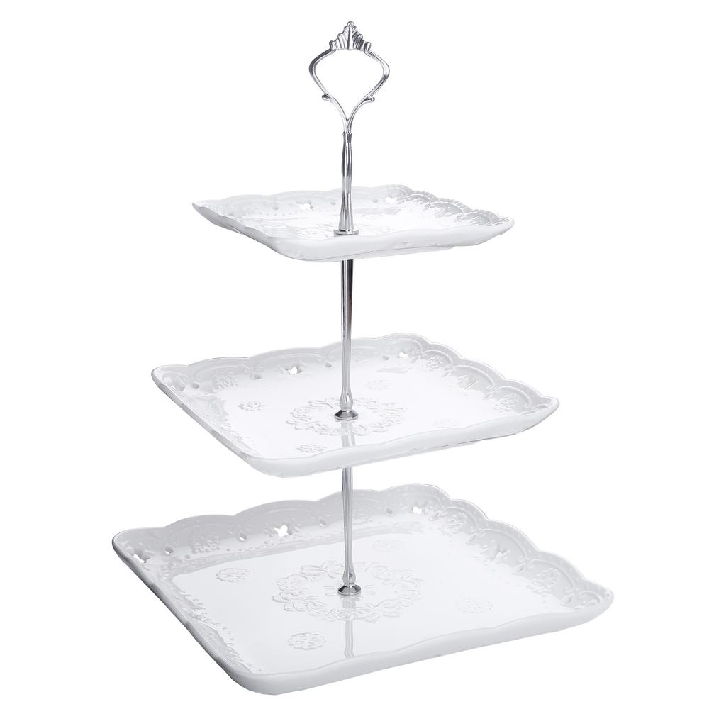 tiered serving tray