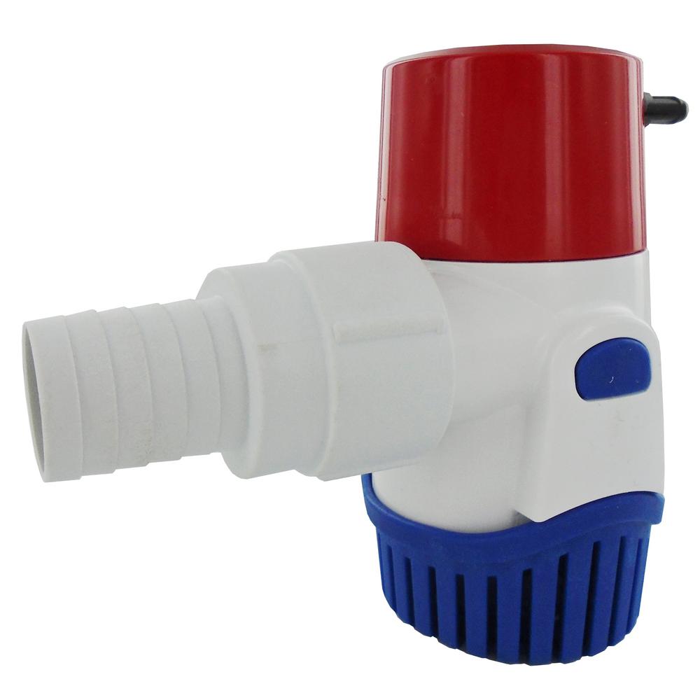 Rule 0.03 HP Submersible 12-Volt Automatic Bilge Pump by Rule