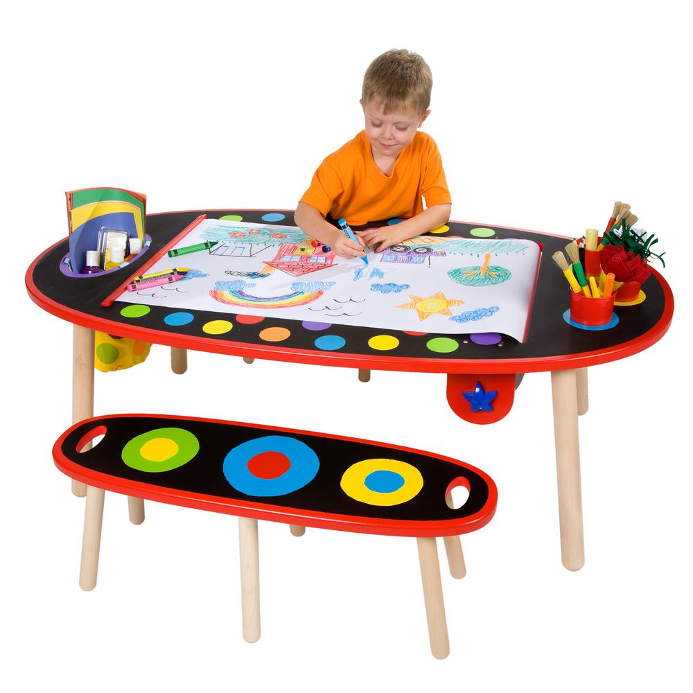 alex toys artist studio super art table with paper roll