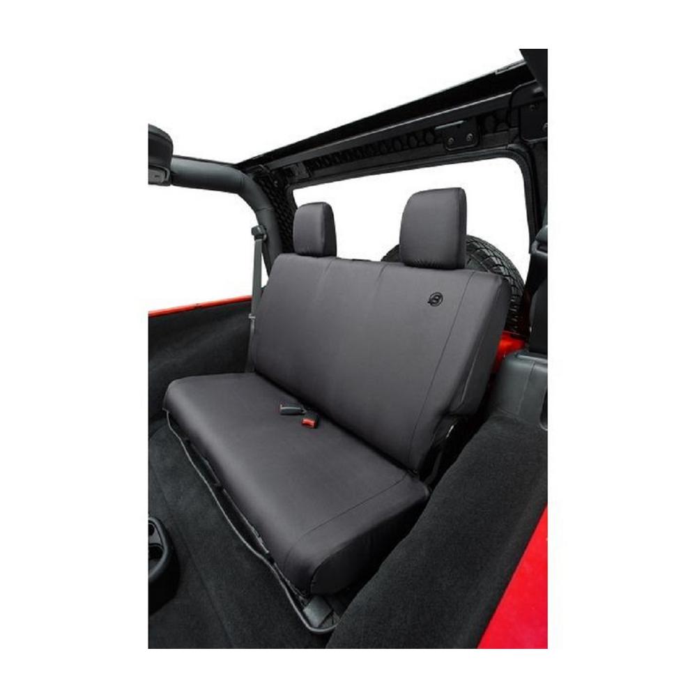 Bestop Rear Seat Covers '07'18 Wrangler JK 2DR (Black Diamond)29282
