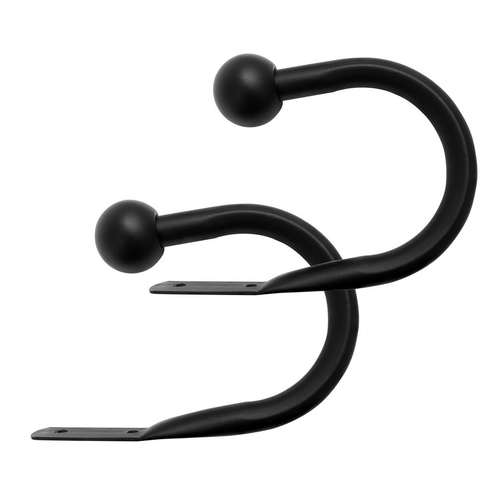 Essential Bronze 100 Steel Curtain Holdbacks Tie Backs