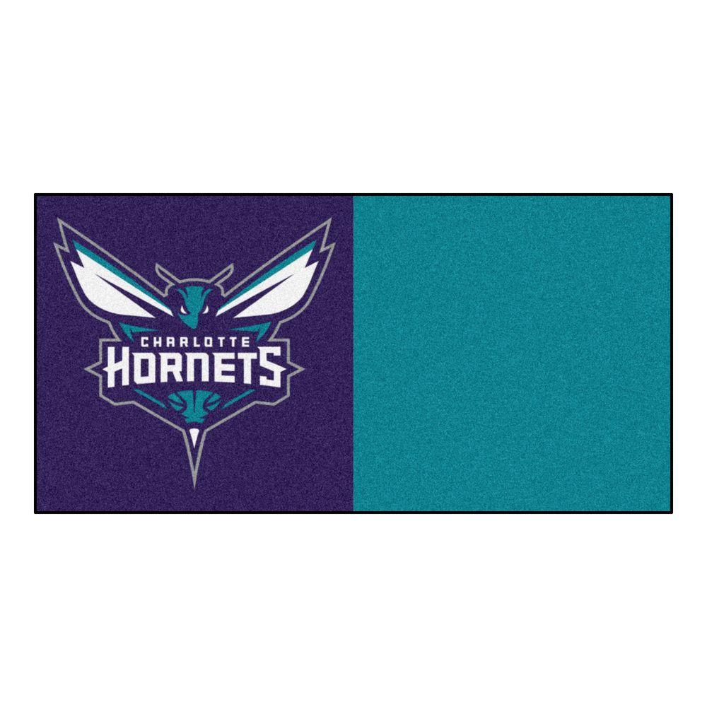 Fanmats Nba Charlotte Hornets Blue And Green Pattern 18 In X Carpet Tile 20 Tiles Case Fanmats Nba Charlotte Hornets Blue And Green Pattern 18 In X Carpet Tile 20 Tiles Case