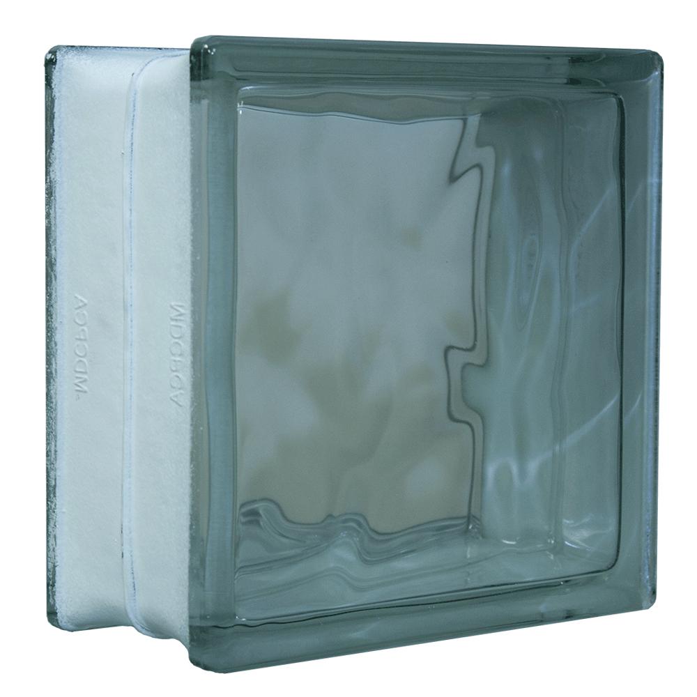Seves 6in. x 6in. x 4in. Nubio Glass BlockE217 The Home Depot