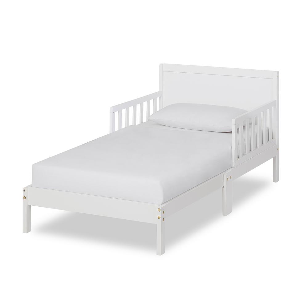Me Brookside White Toddler Bed-648-WHT 