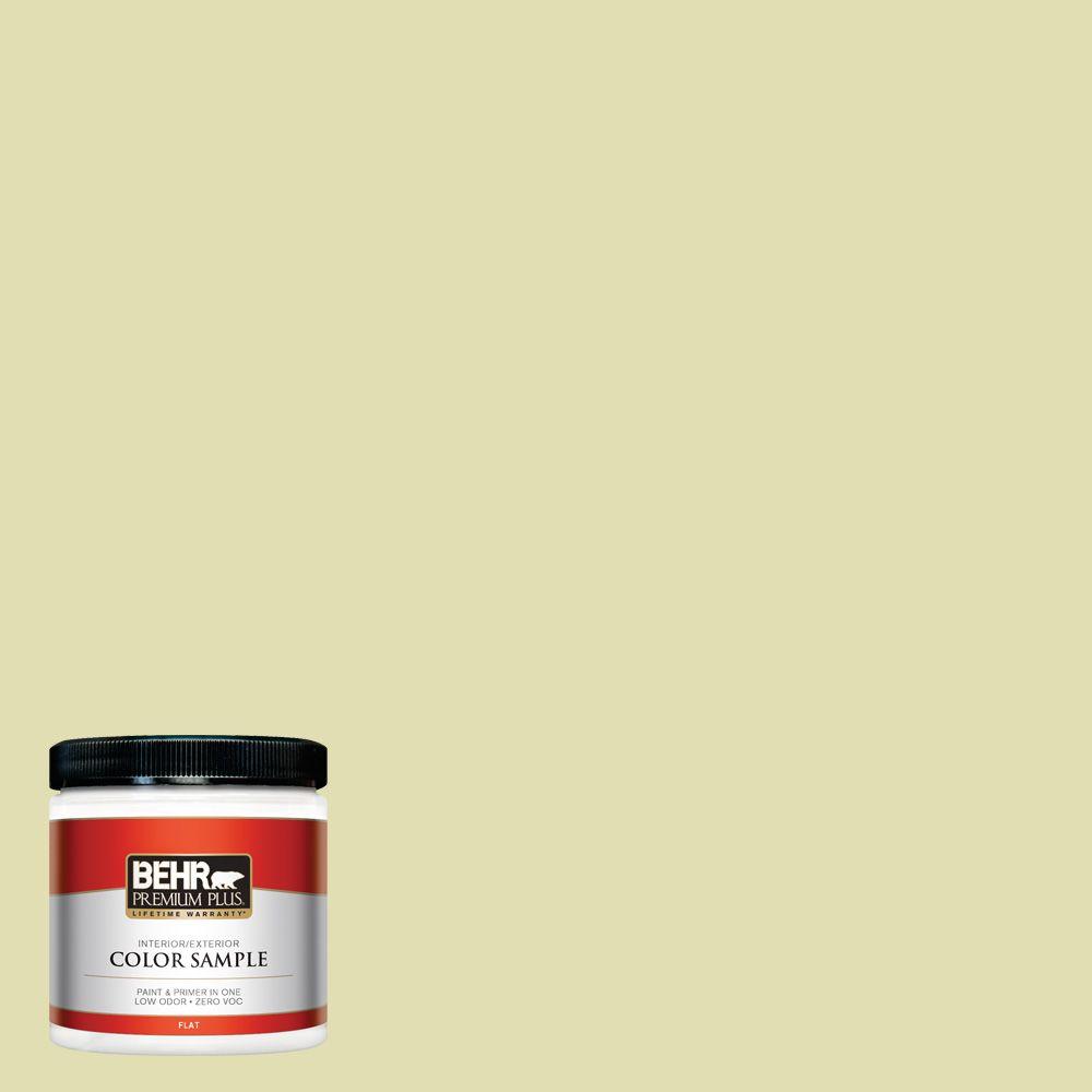 Behr Premium Plus 8 Oz M340 3 Pale Green Grape Flat Interior M340 3 Pale Green Grape Flat Interior
