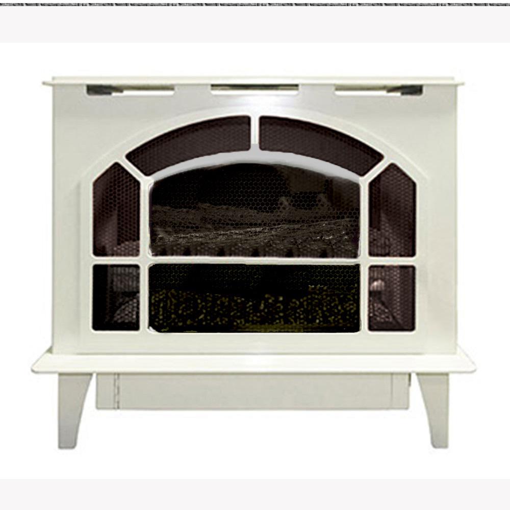 BUCK STOVE Hepplewhite LP 32,000 BTU Vent Free Gas Stove in Almond