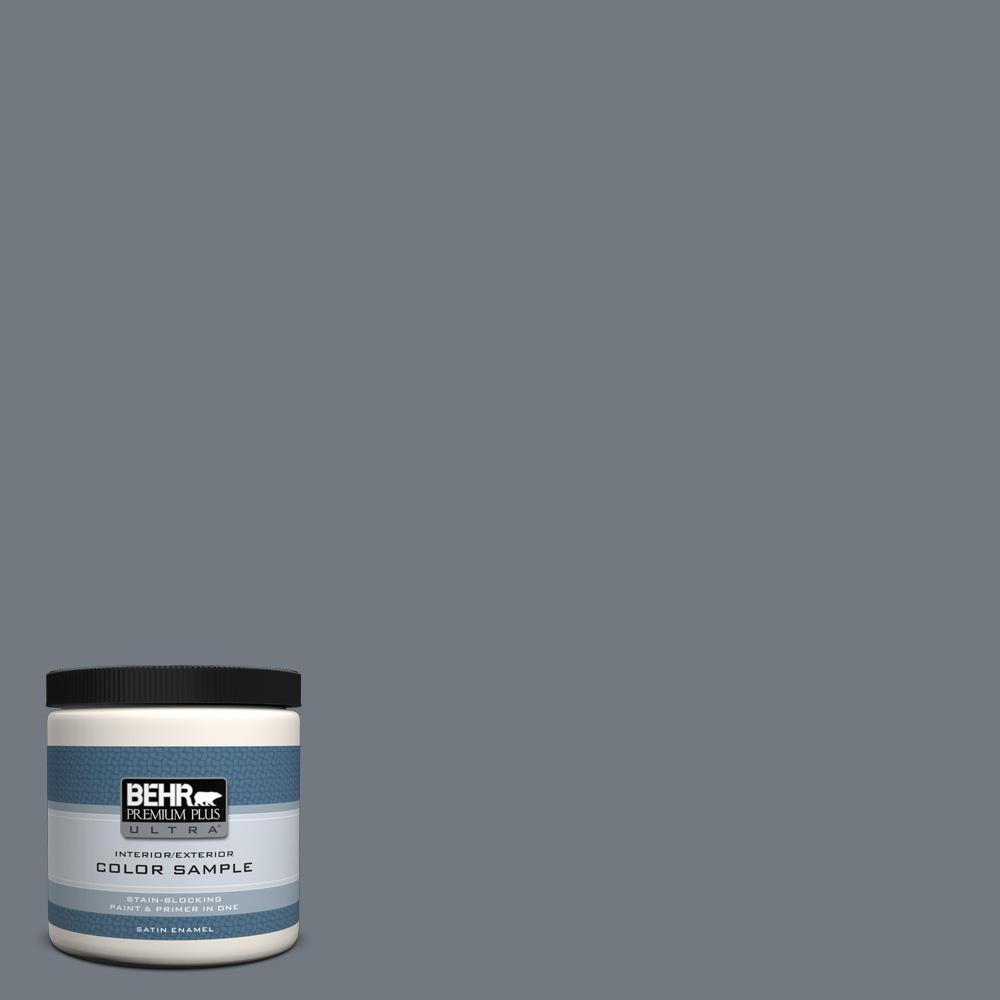BEHR Premium Plus Ultra 8 oz. N5105 Liquid Mercury color