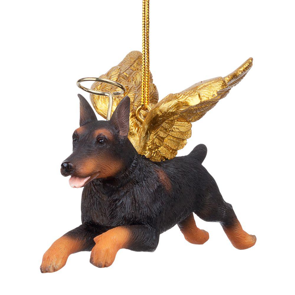 doberman christmas ornament