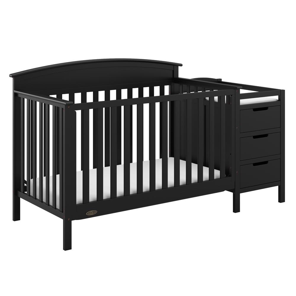 black convertible crib