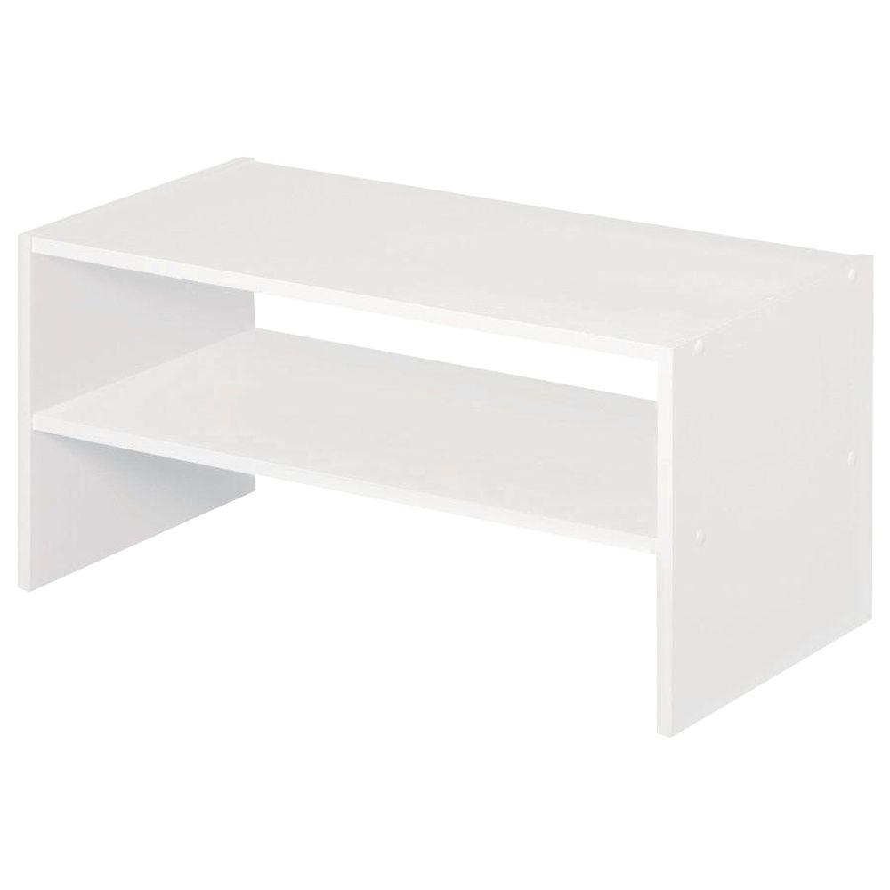 ClosetMaid Selectives 24 in. White Stackable Storage Organizer-7067 - The Home Depot
