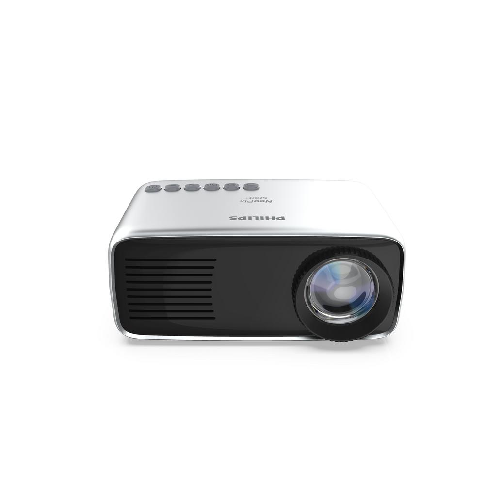Philips NPX445/INT, NeoPix Easy+, Mini Projector, 80 in. Display, WiFi