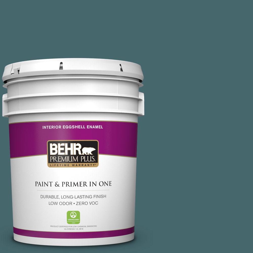 BEHR MARQUEE 1-gal. #500F-7 Mythic Forest Semi-Gloss Enamel ...