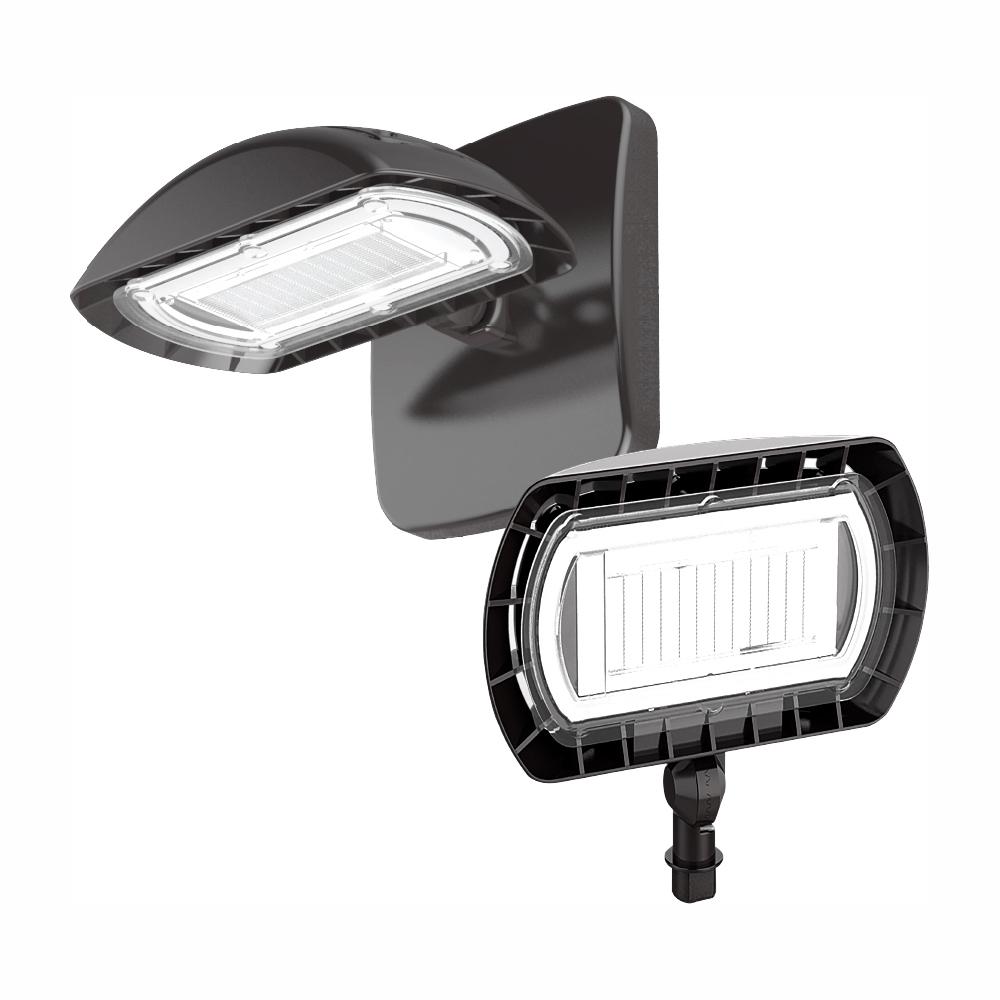 PROBRITE Dark Bronze Outdoor Integrated LED Large Flood ...