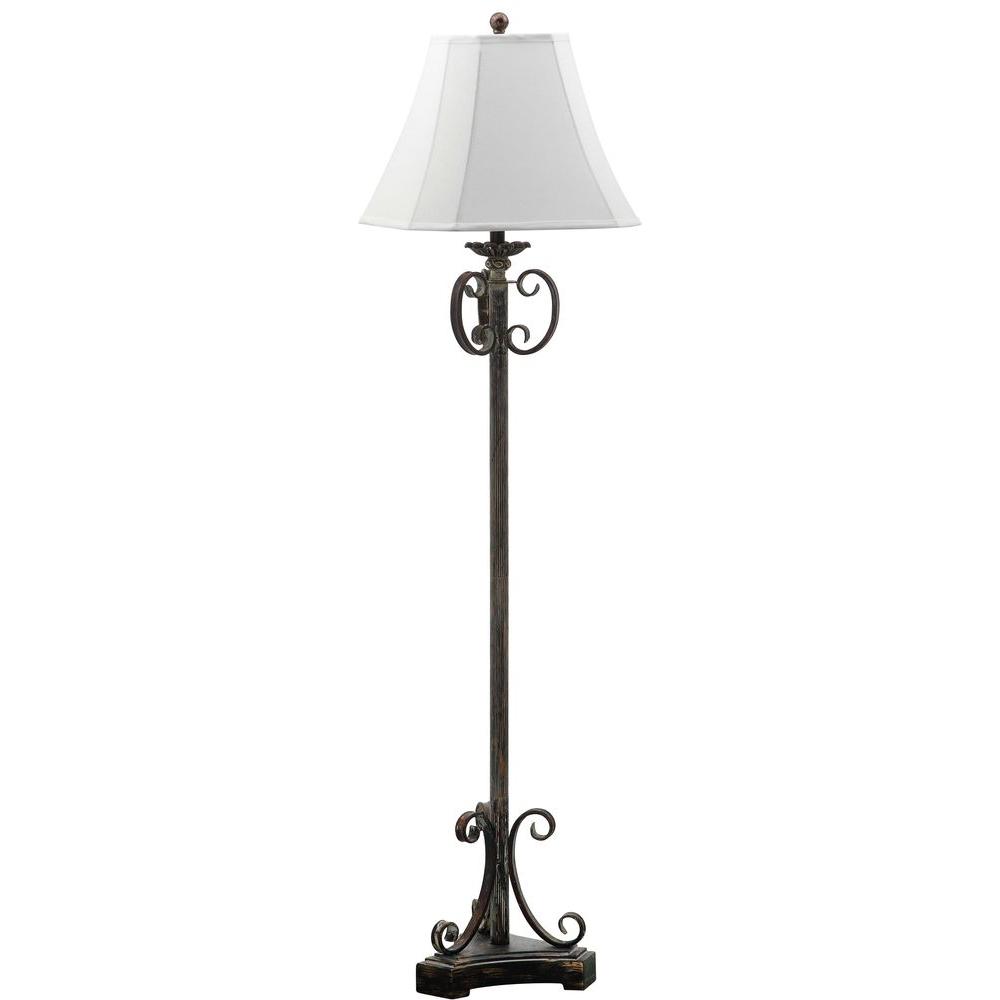 Keen 58 in. Bronze Floor Lamp32313BRZ The Home Depot