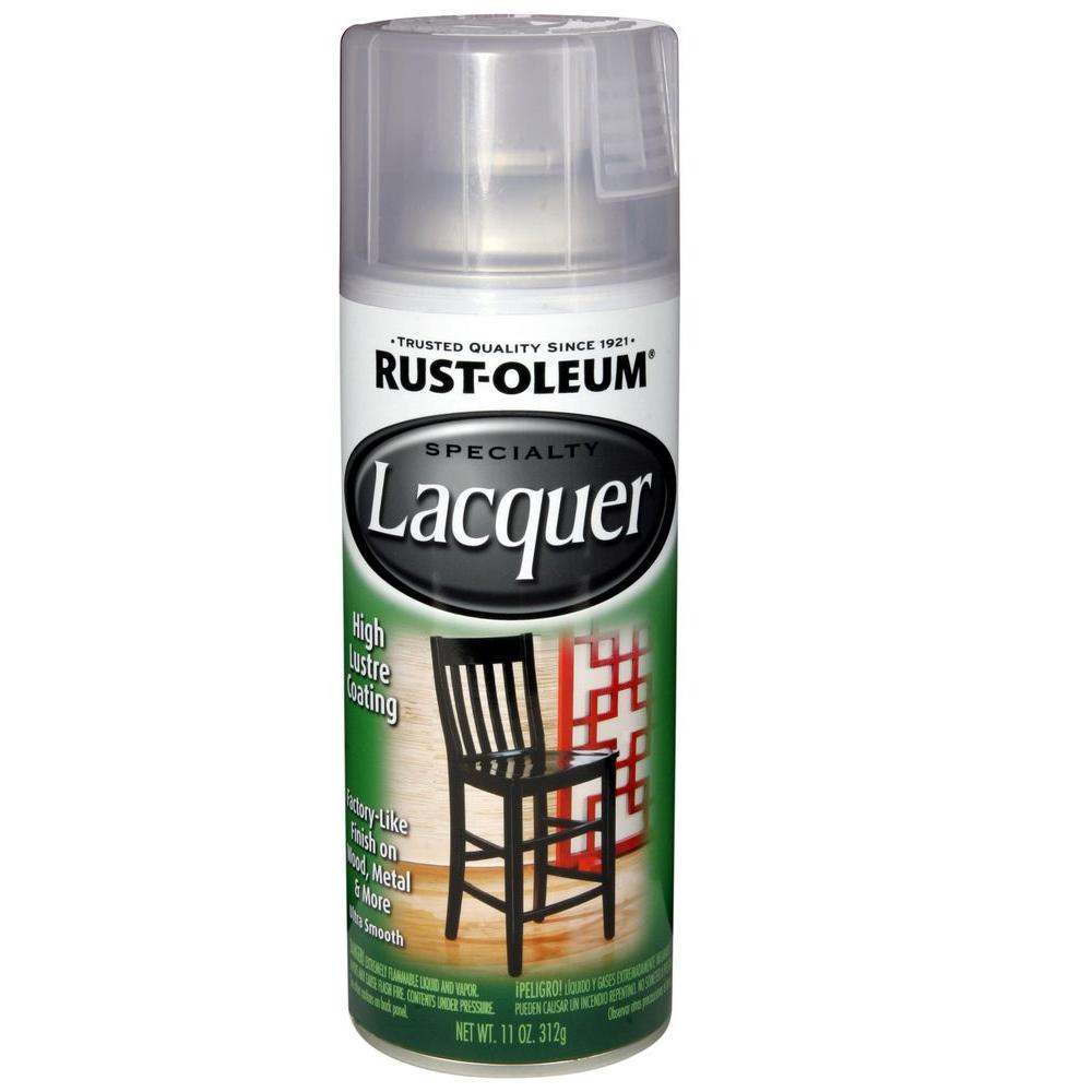 What Is Lacquer >> Rust Oleum Specialty 11 Oz Gloss Clear Lacquer Spray Paint 1906830 The Home Depot What Is Lacquer >> Rust Oleum Specialty 11 Oz Gloss Clear Lacquer Spray Paint 1906830 The Home Depot