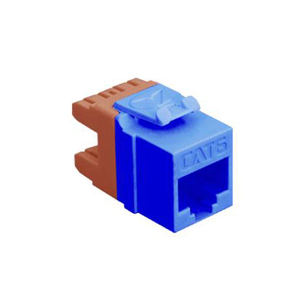 ICC Cat6 3/4 in. Nonmetallic Module JackICCIC107F6CBL The Home Depot