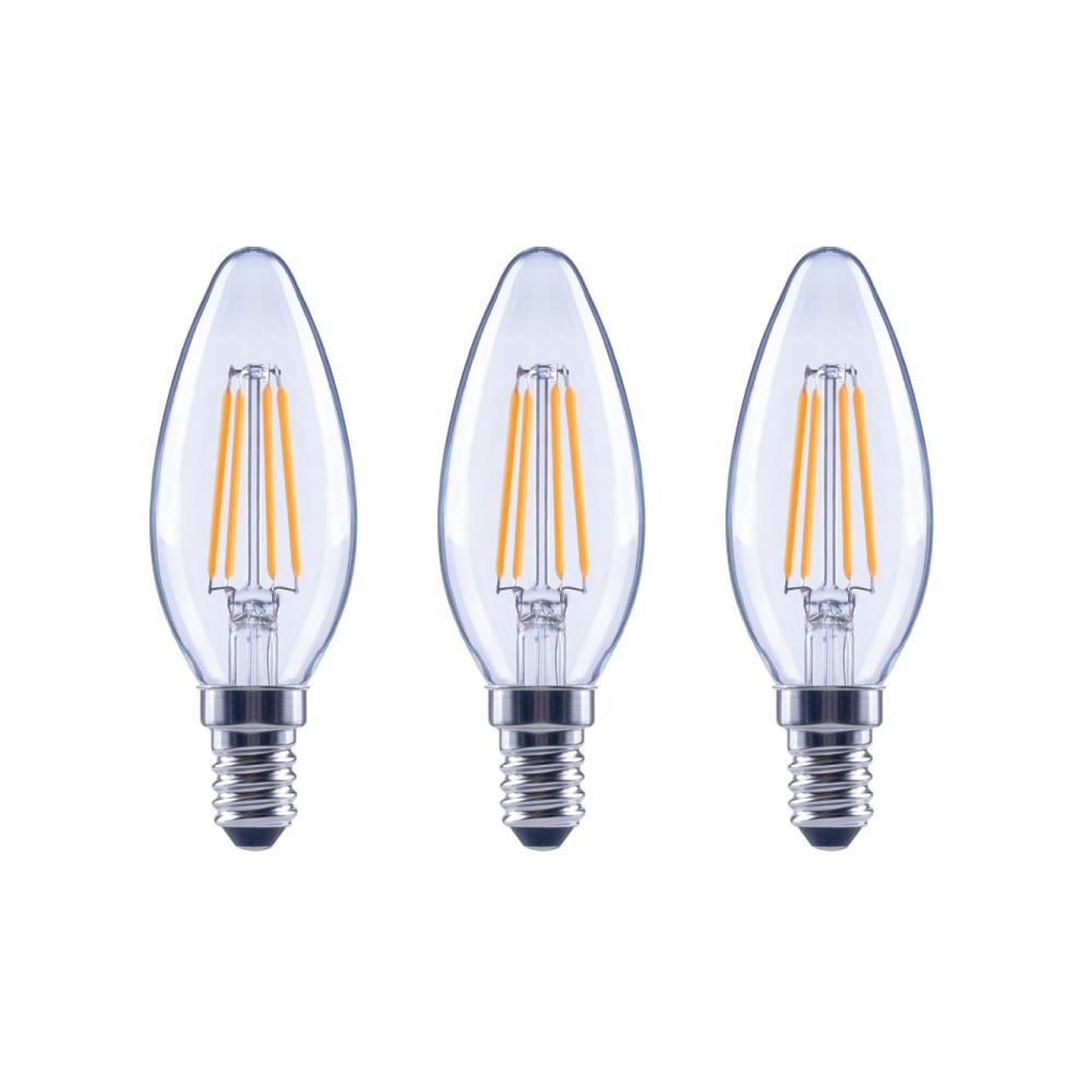 Pack of 6 CPLA LED Candle Light Bulbs 60W Incandescent Light Bulbs Equivalent 4000K Daylight LED Chandelier Light Bulb with Candelabra E12 Base Non-Dimmable
