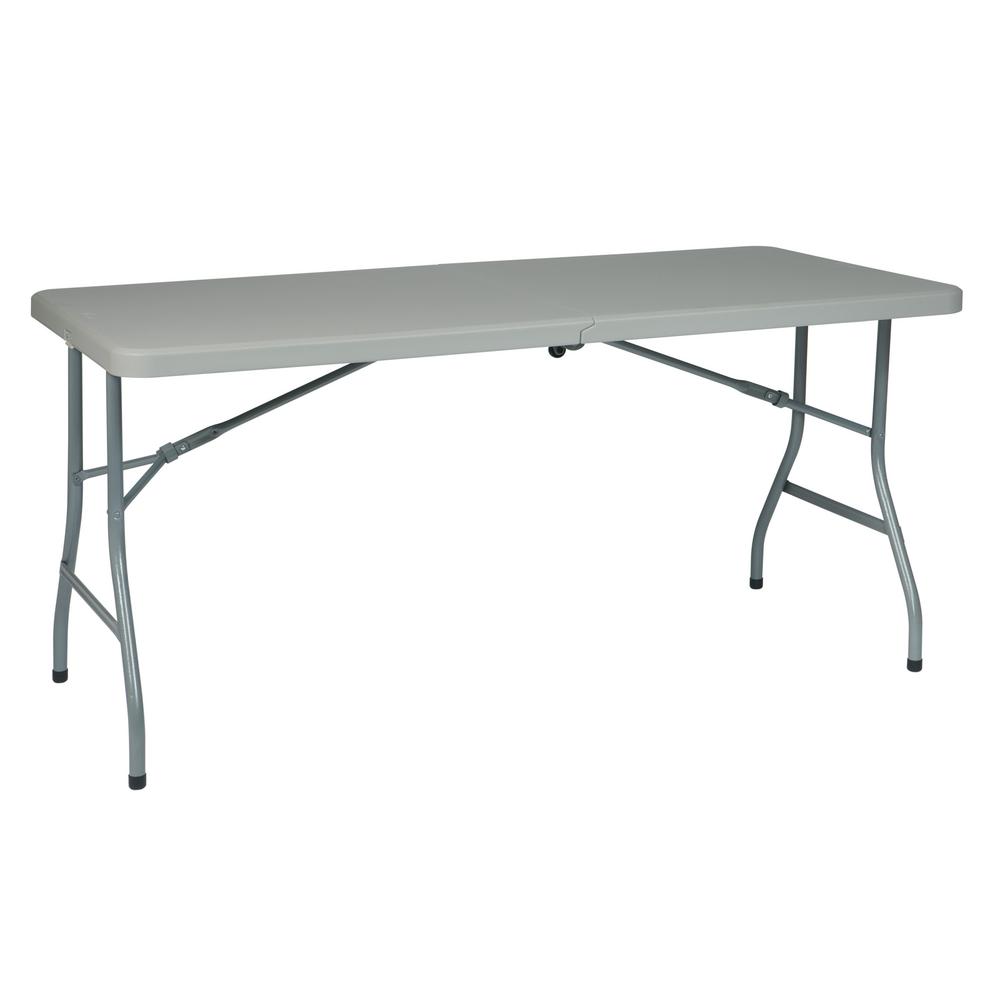 Office Star Products 5 Ft Resin Multi Purpose Light Gray Office Star Products 5 Ft Resin Multi Purpose Light Gray
