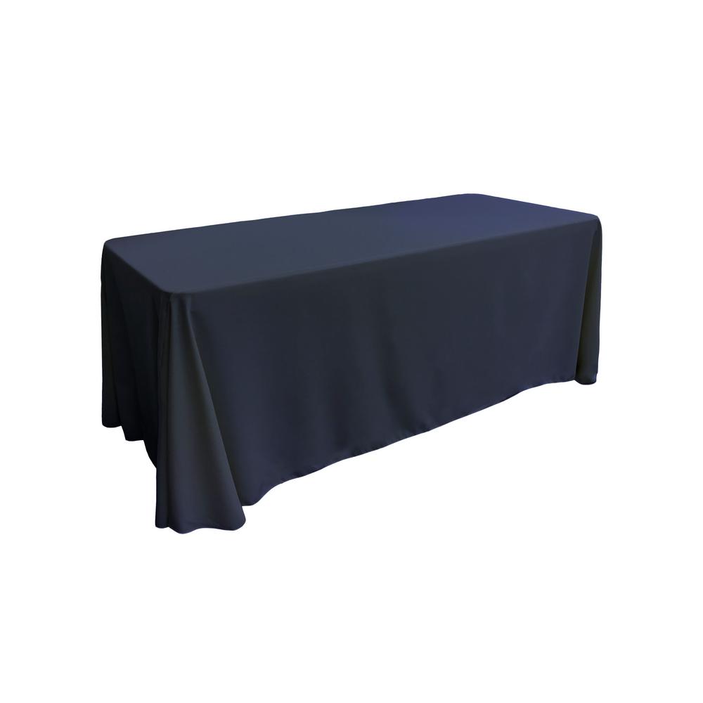 navy blue tablecloth rental