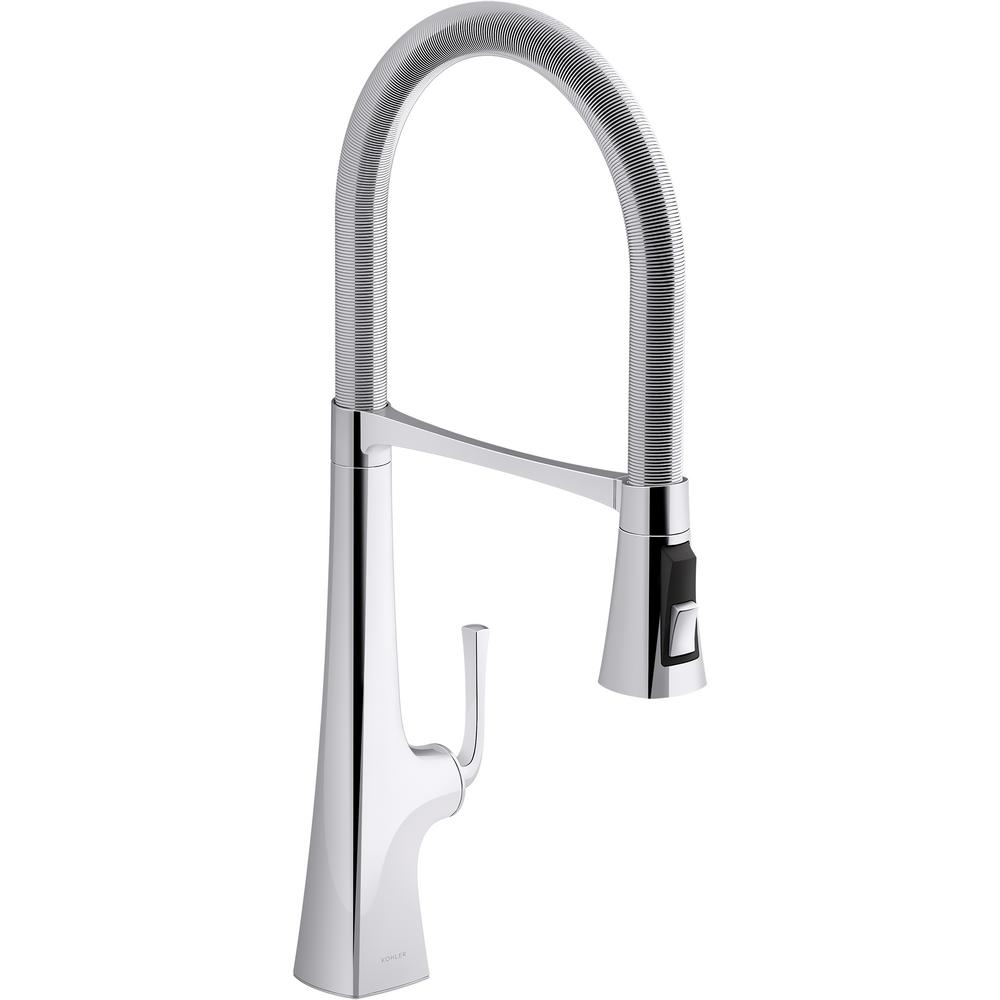 KOHLER Sous ProStyle SingleHandle PullDown Sprayer Kitchen Faucet in