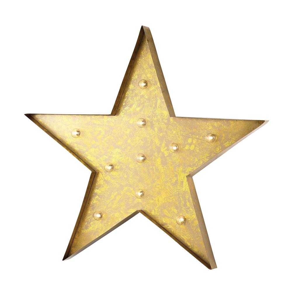 Titan Lighting Indoor Star Marquee Lighted Sign by Titan Lighting