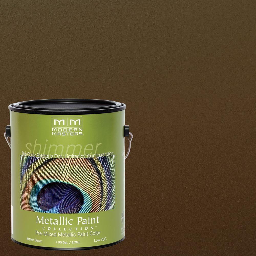 Modern Masters 1 Gal. Blackened Bronze Metallic Interior Paint-MM238GAL ...