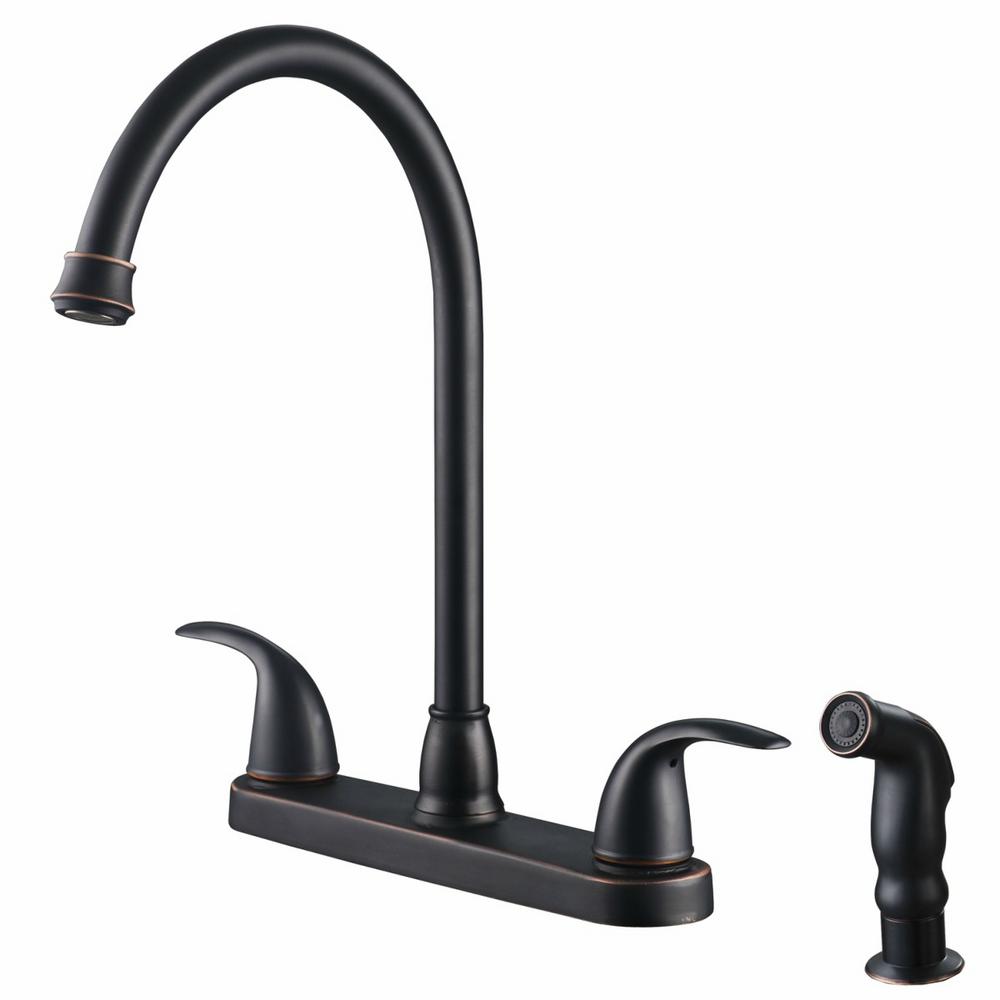 Brienza Monbelliard 2-Handle Standard Kitchen Faucet with ...