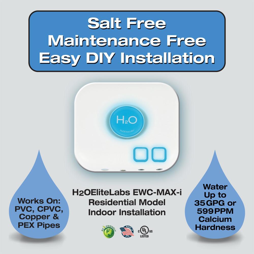 H2oelitelabs Ewc Max I 0 35 Gpg Electronic Water Conditioner Indoor Use Only