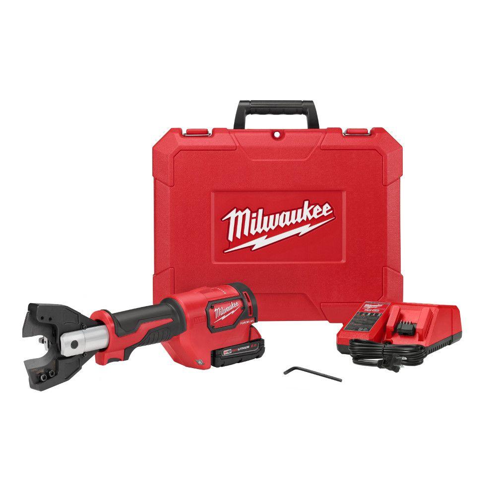 Milwaukee M18 18-Volt Lithium-Ion Cordless Cable Cutter With CY/AL Jaws with(1)... by Milwaukee