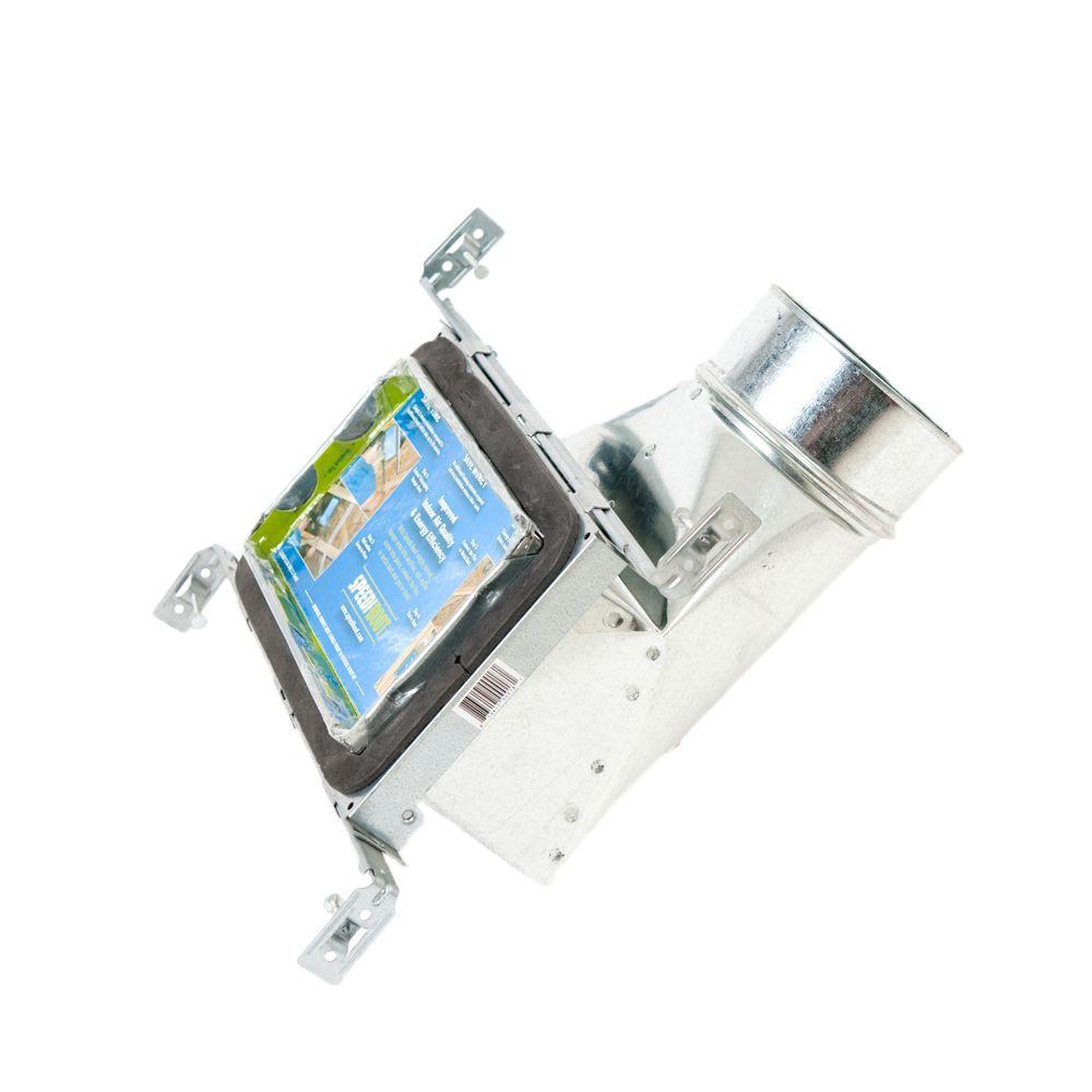 UPC 816040010042 product image for SPEEDI- BOOT 4 in. W x 8 in. L to 5 in. Dia 90-Degree Register Vent Boot with  | upcitemdb.com