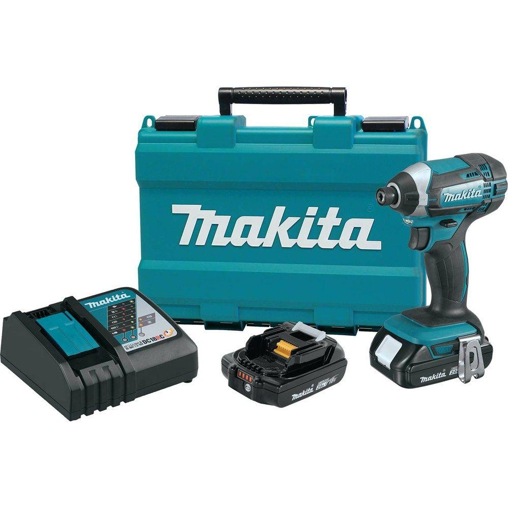 UPC 088381699341 product image for Makita 18-Volt LXT Lithium-Ion Cordless 1/4 in. Compact Impact Driver Kit with T | upcitemdb.com